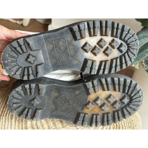 Dr Martens Sinclair Platform Boots White Leather Women’s 7 - Picture 6 of 9